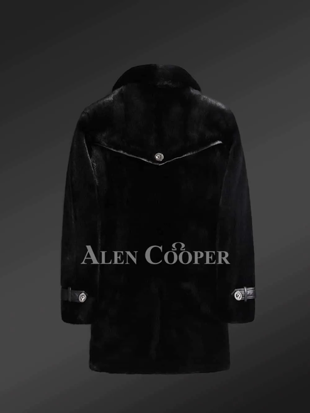 Full Skin Mink Coat For Men