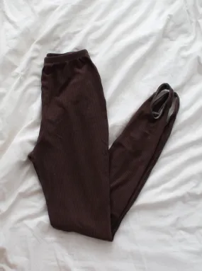 Gabriella Leggings in Walnut-Brown