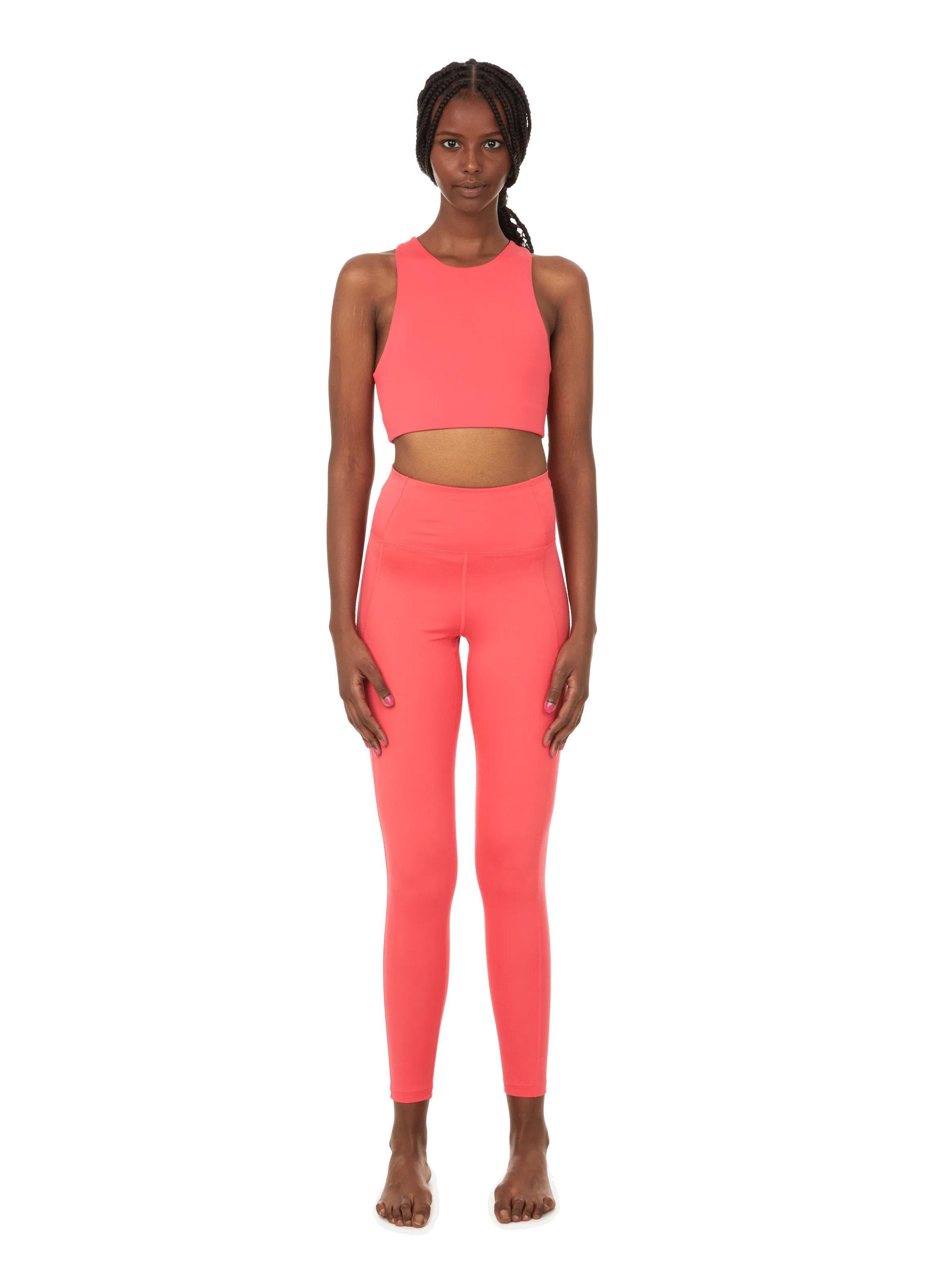 GIRLFRIEND COLLECTIVE  High-waisted leggings - Pink