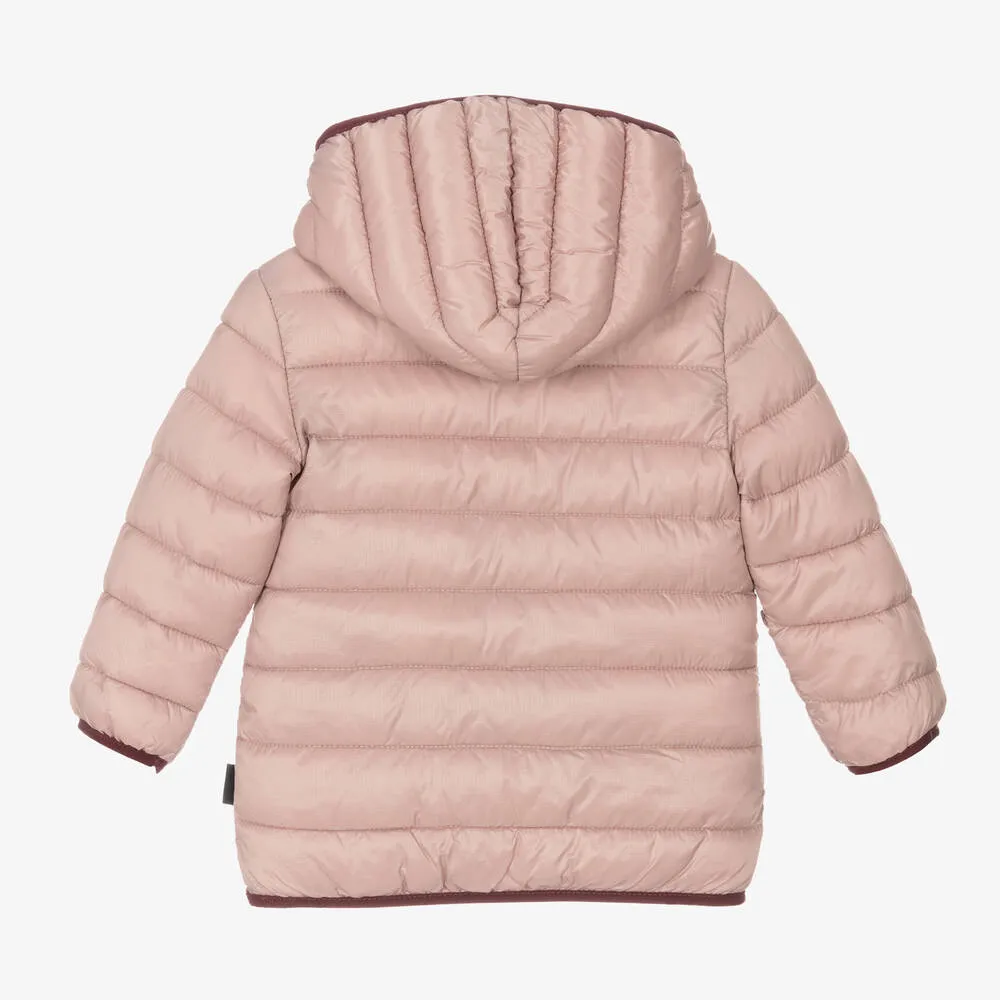 Girls Pink Puffer Jacket