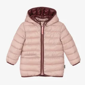 Girls Pink Puffer Jacket