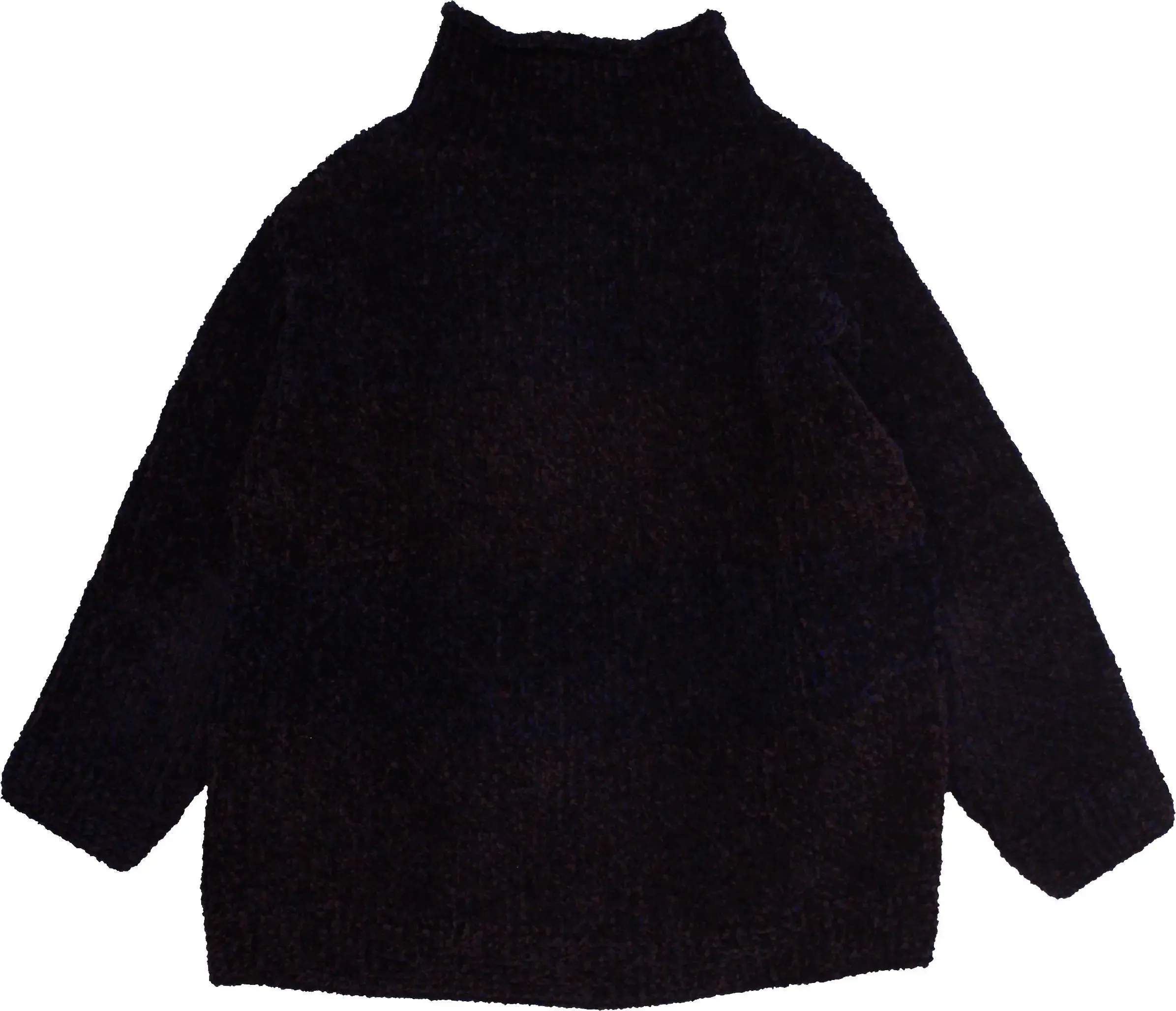 Hand Knitted Chenille Sweater | ThriftTale