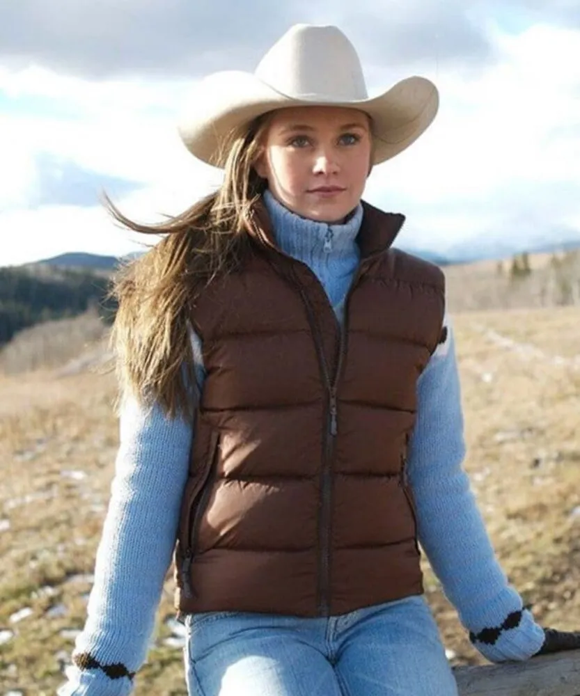 Heartland Amy Fleming Puffer Vest - Pjackets