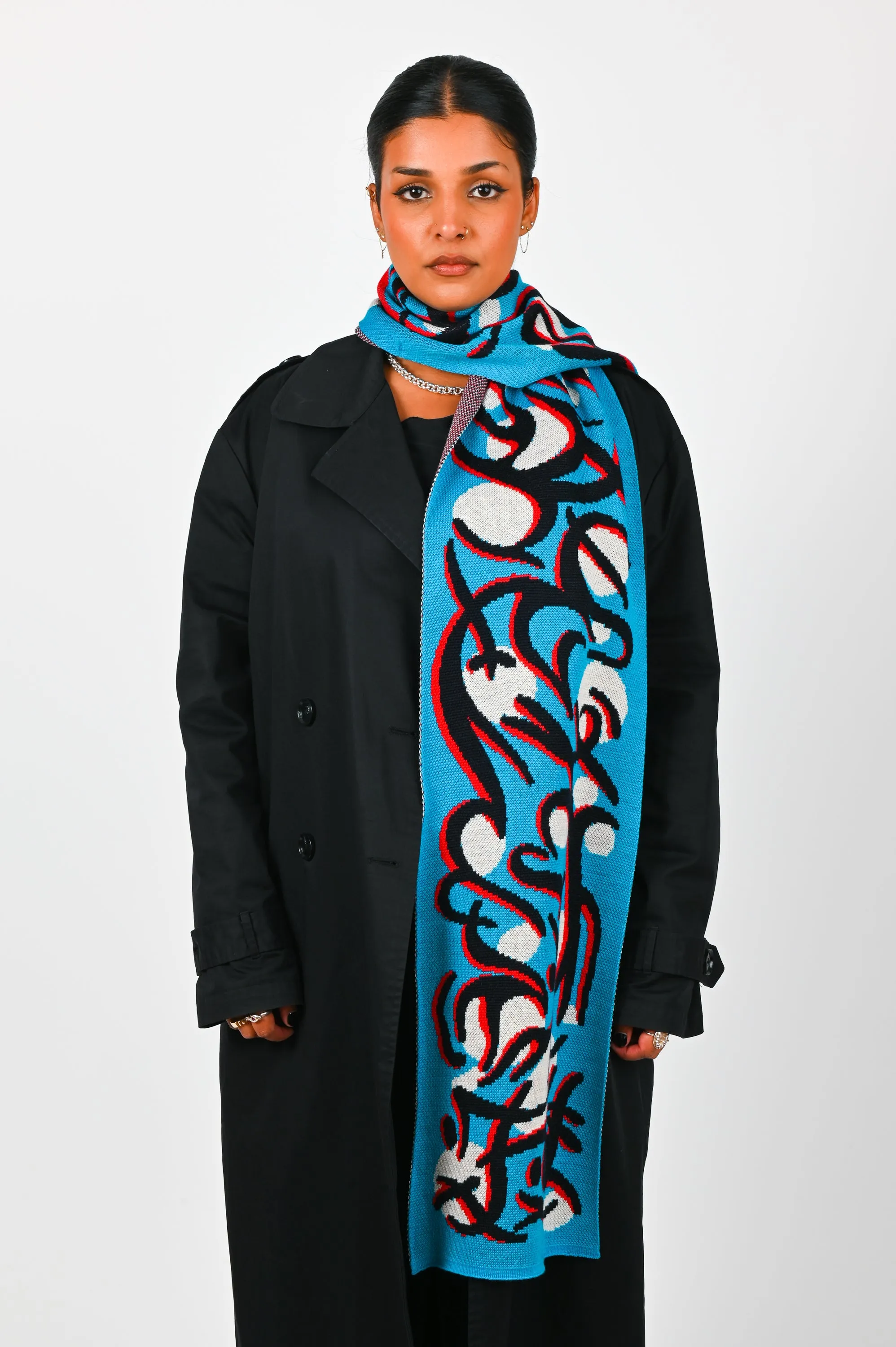 Hermann Studios 'Criminal Coral' Scarf