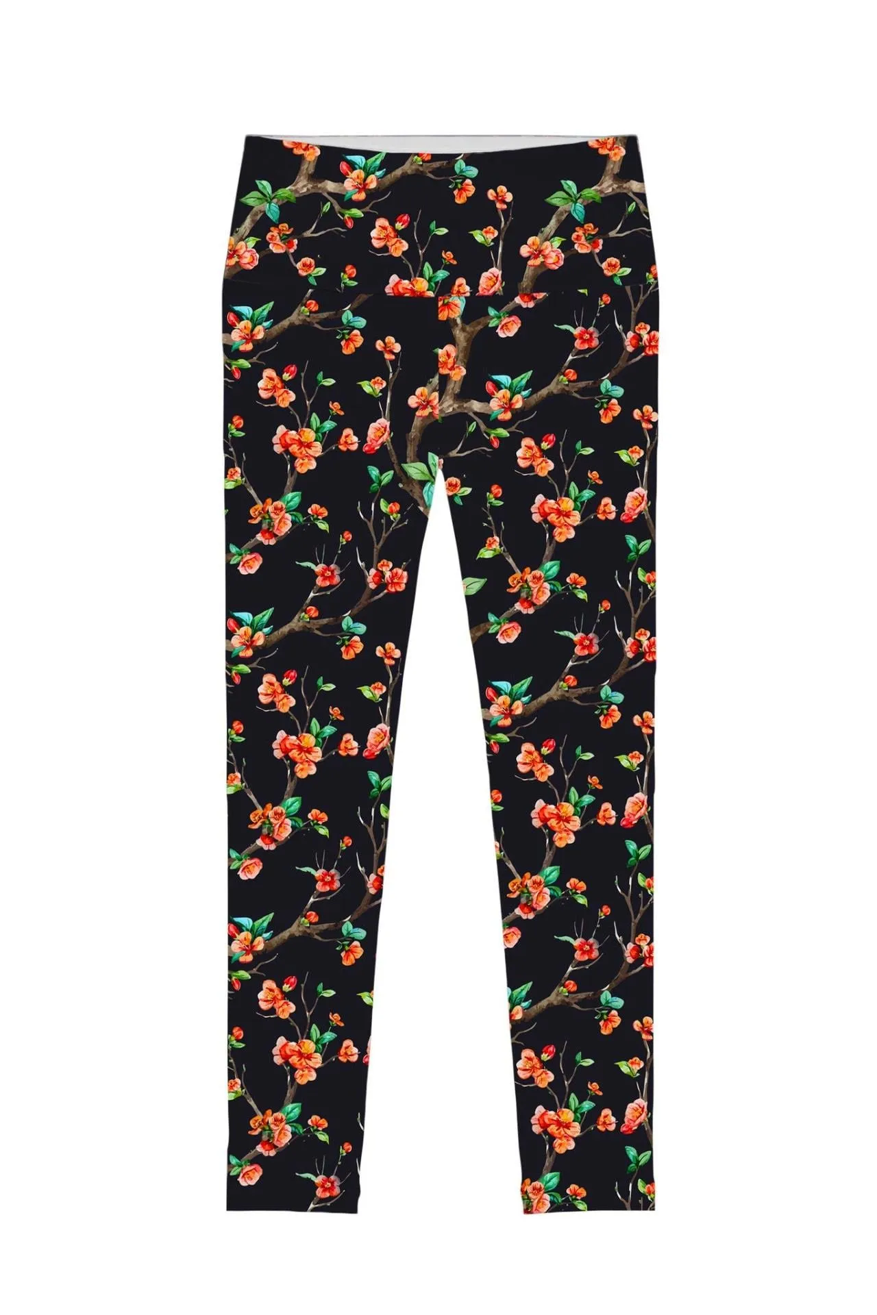 In The Night Lucy Floral Print Performance Leggings - Women