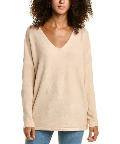 Joan Vass Dropped-Shoulder Sweater