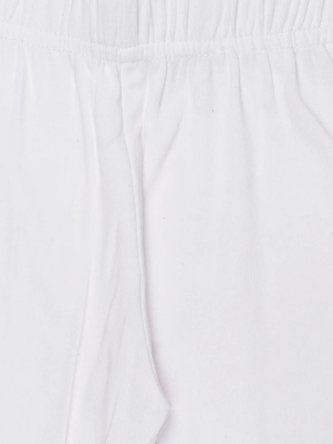 Kids - Girls 3/4th Leggings White