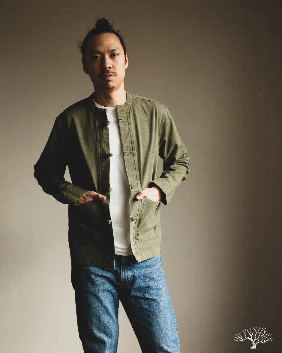 Kung Fu Jacket - Olive Twill