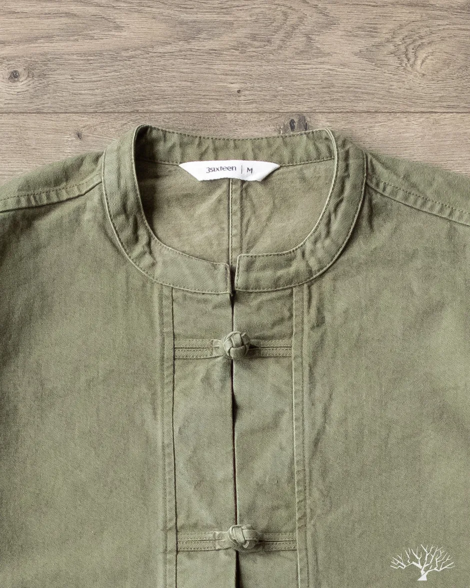 Kung Fu Jacket - Olive Twill