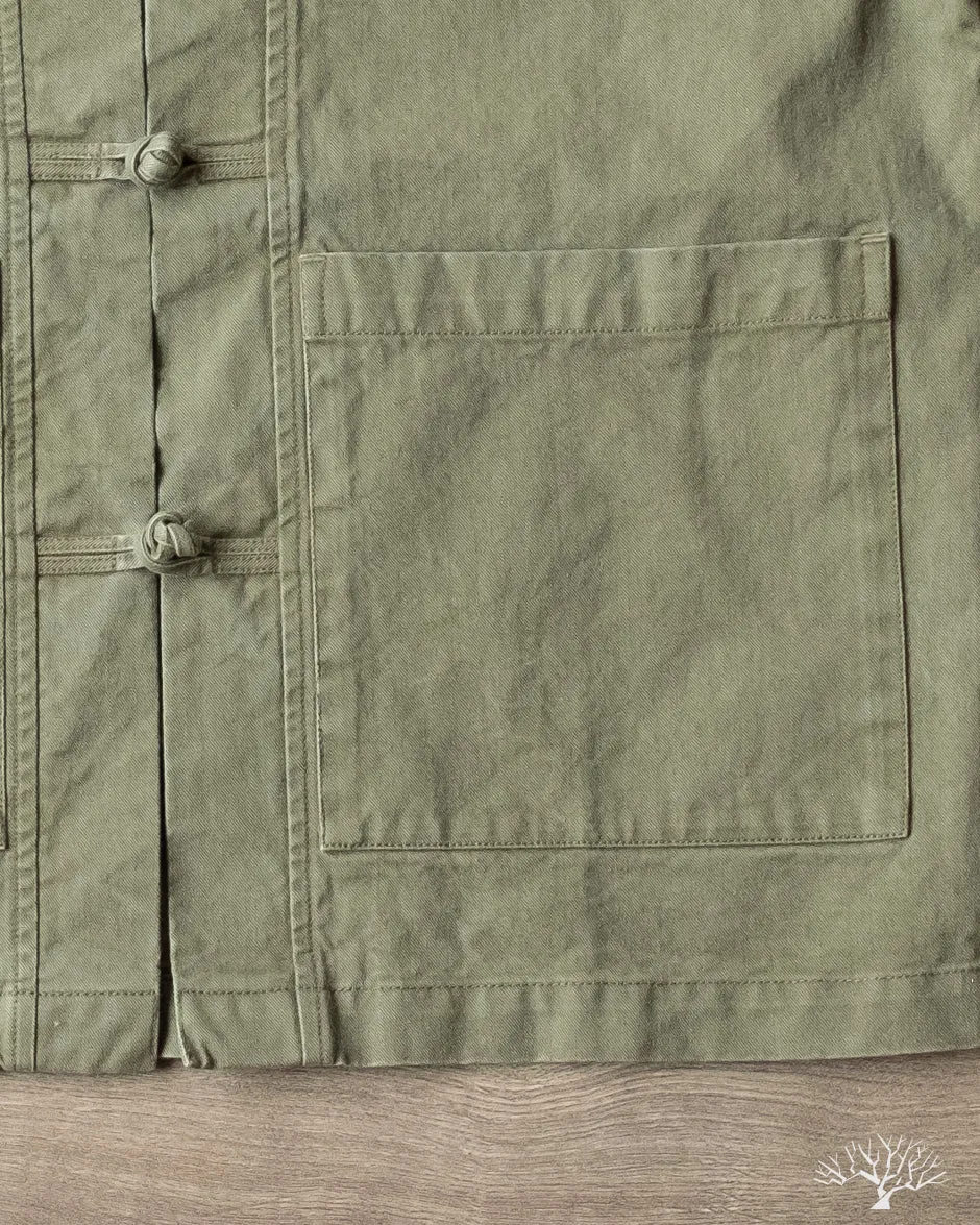 Kung Fu Jacket - Olive Twill