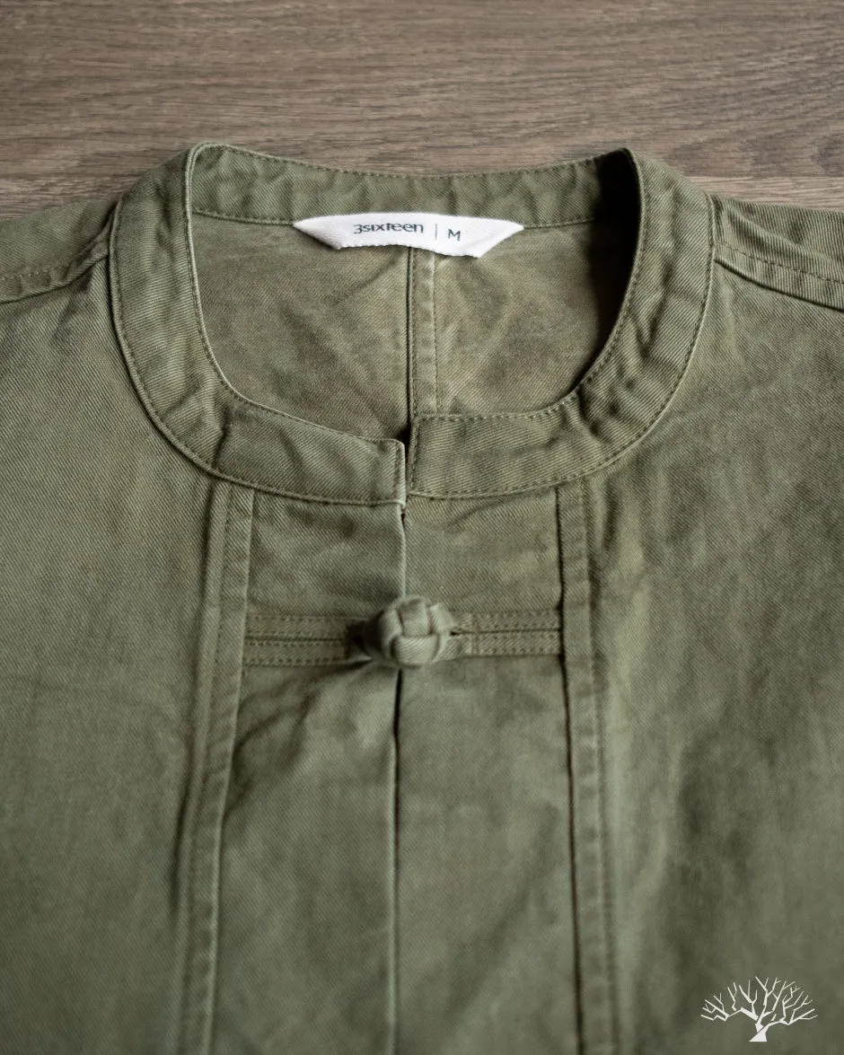 Kung Fu Jacket - Olive Twill