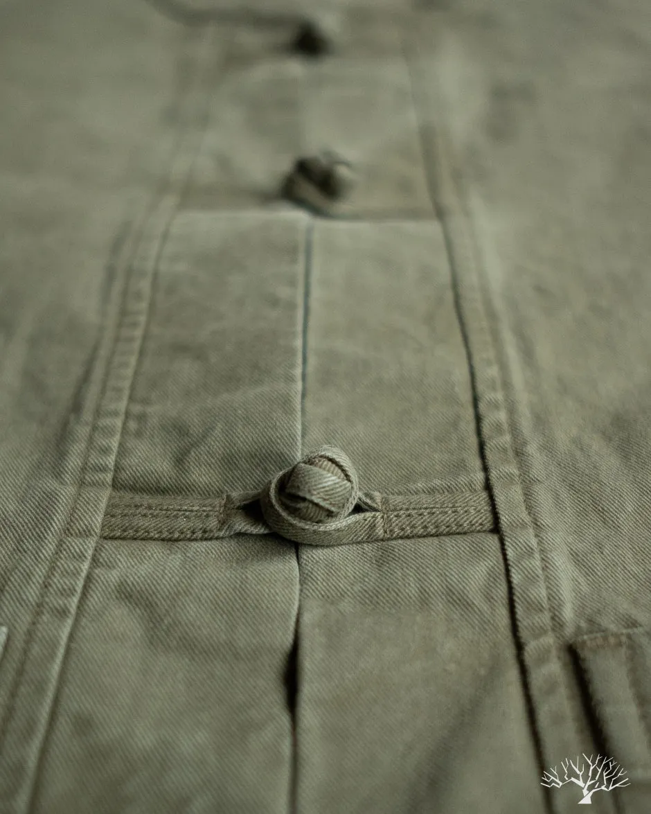 Kung Fu Jacket - Olive Twill