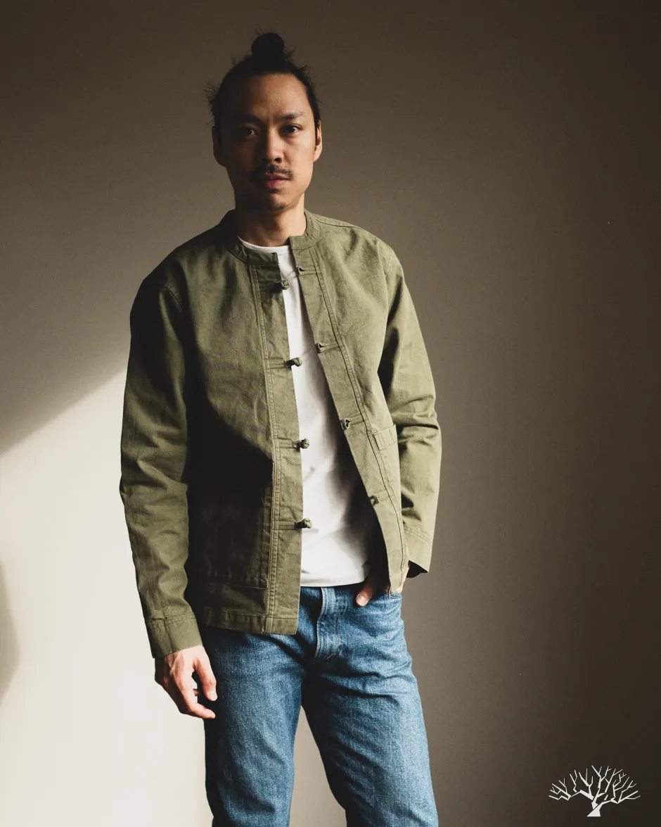 Kung Fu Jacket - Olive Twill