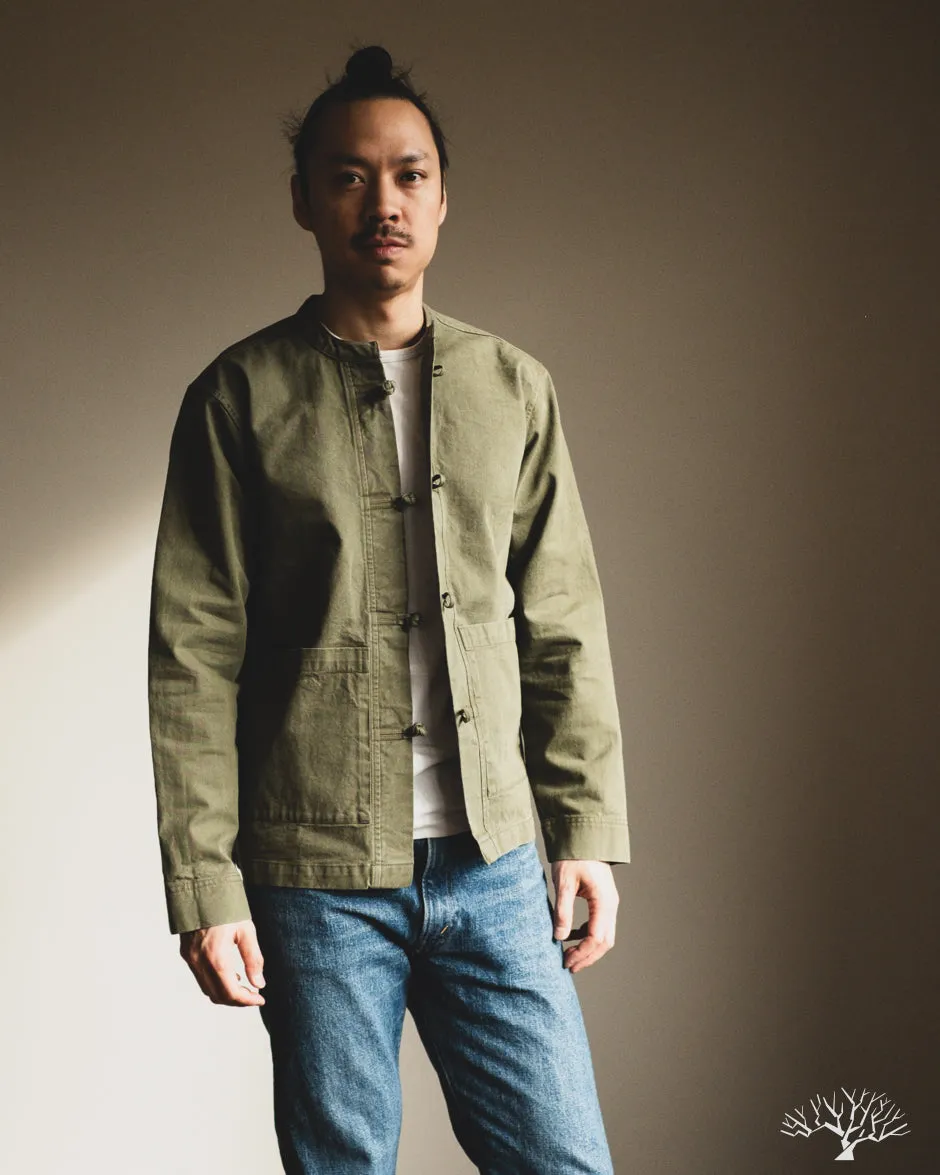 Kung Fu Jacket - Olive Twill