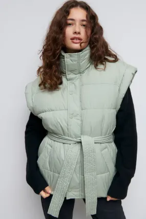 Leandra puffer vest