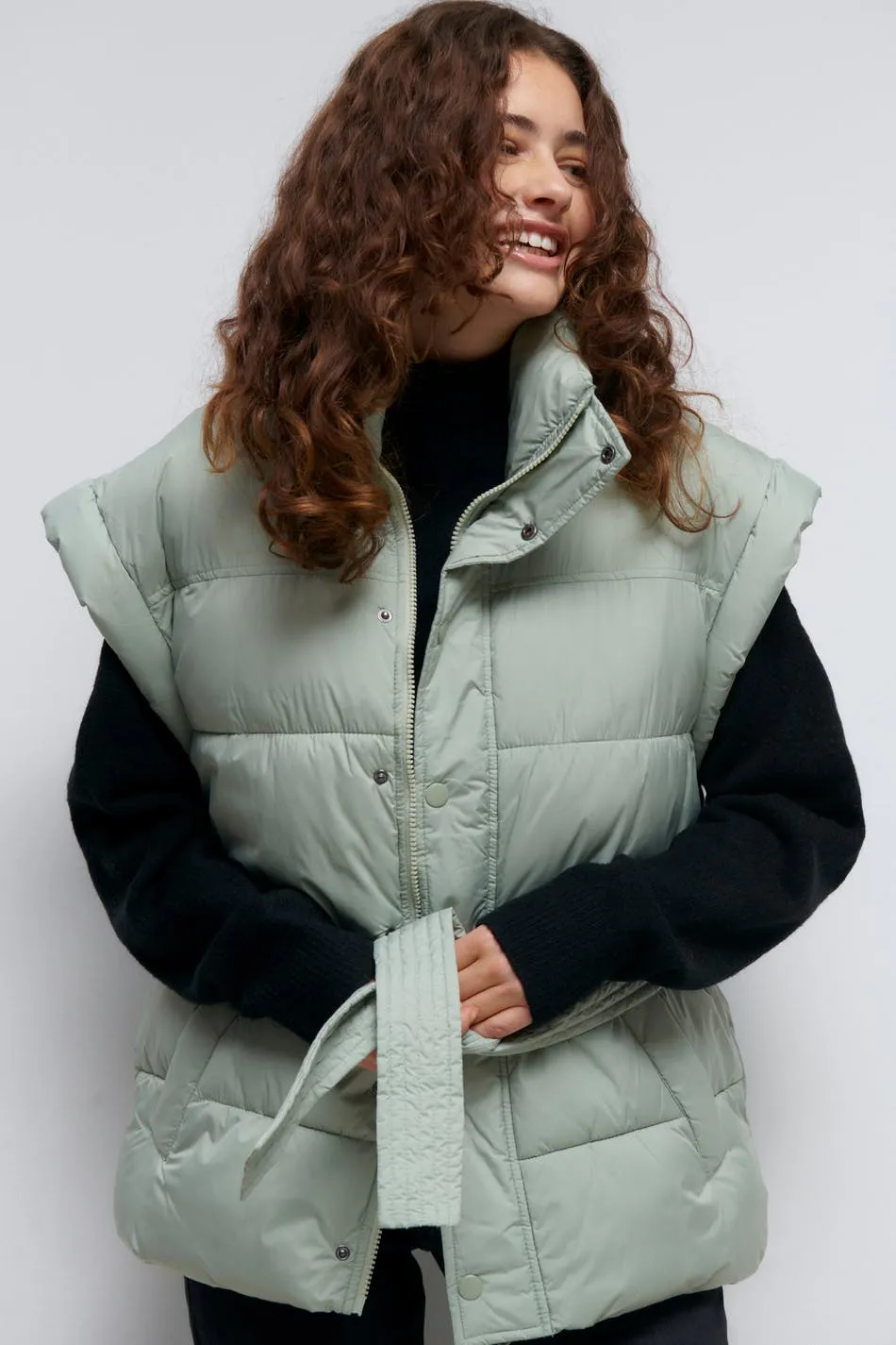 Leandra puffer vest