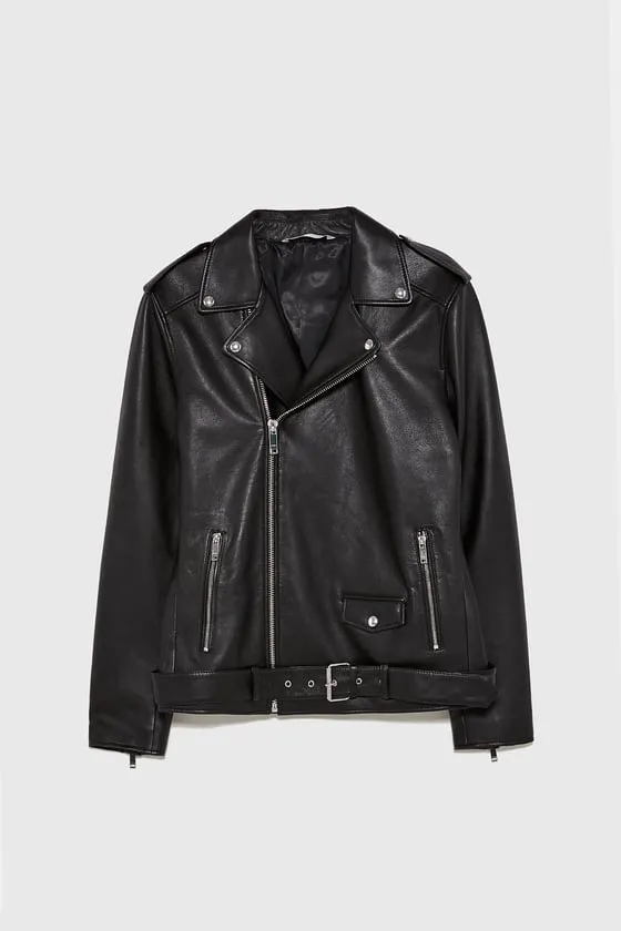 Leather Biker Jacket