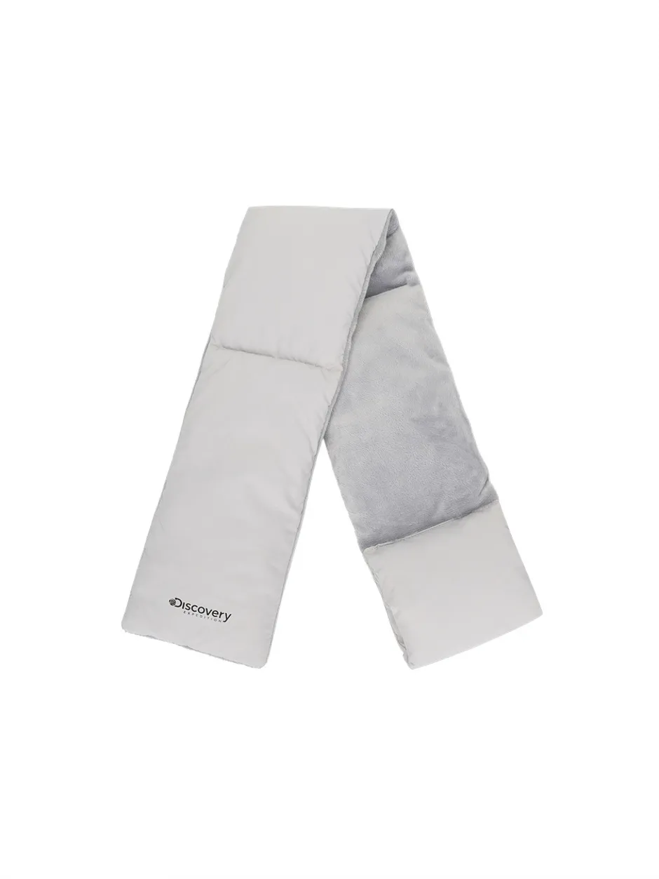 Lester Logo Printed Padding Muffler L.Grey