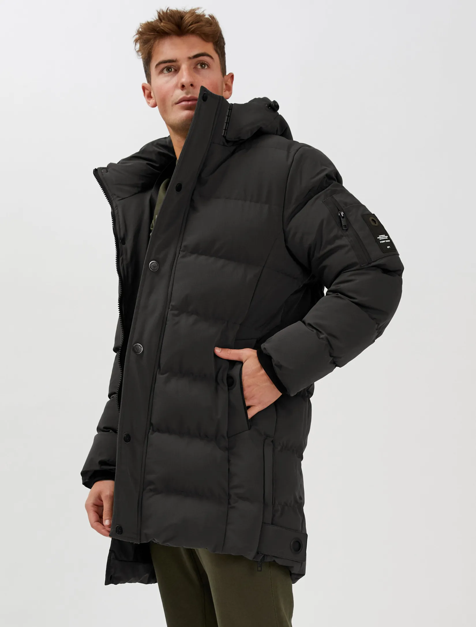 LEVI | Quilted puffer long jacket || LEVI | Manteau polaire longue