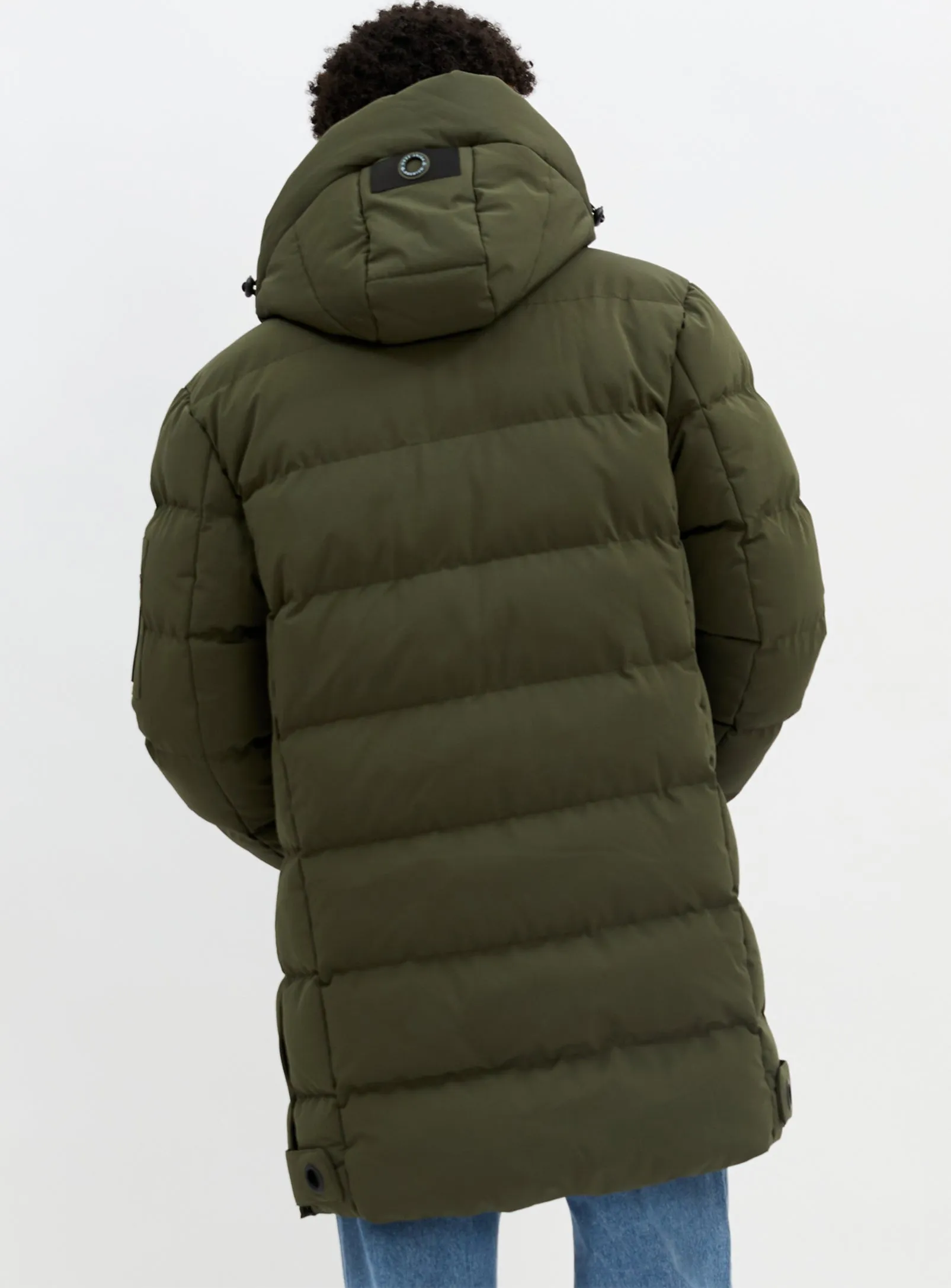 LEVI | Quilted puffer long jacket || LEVI | Manteau polaire longue