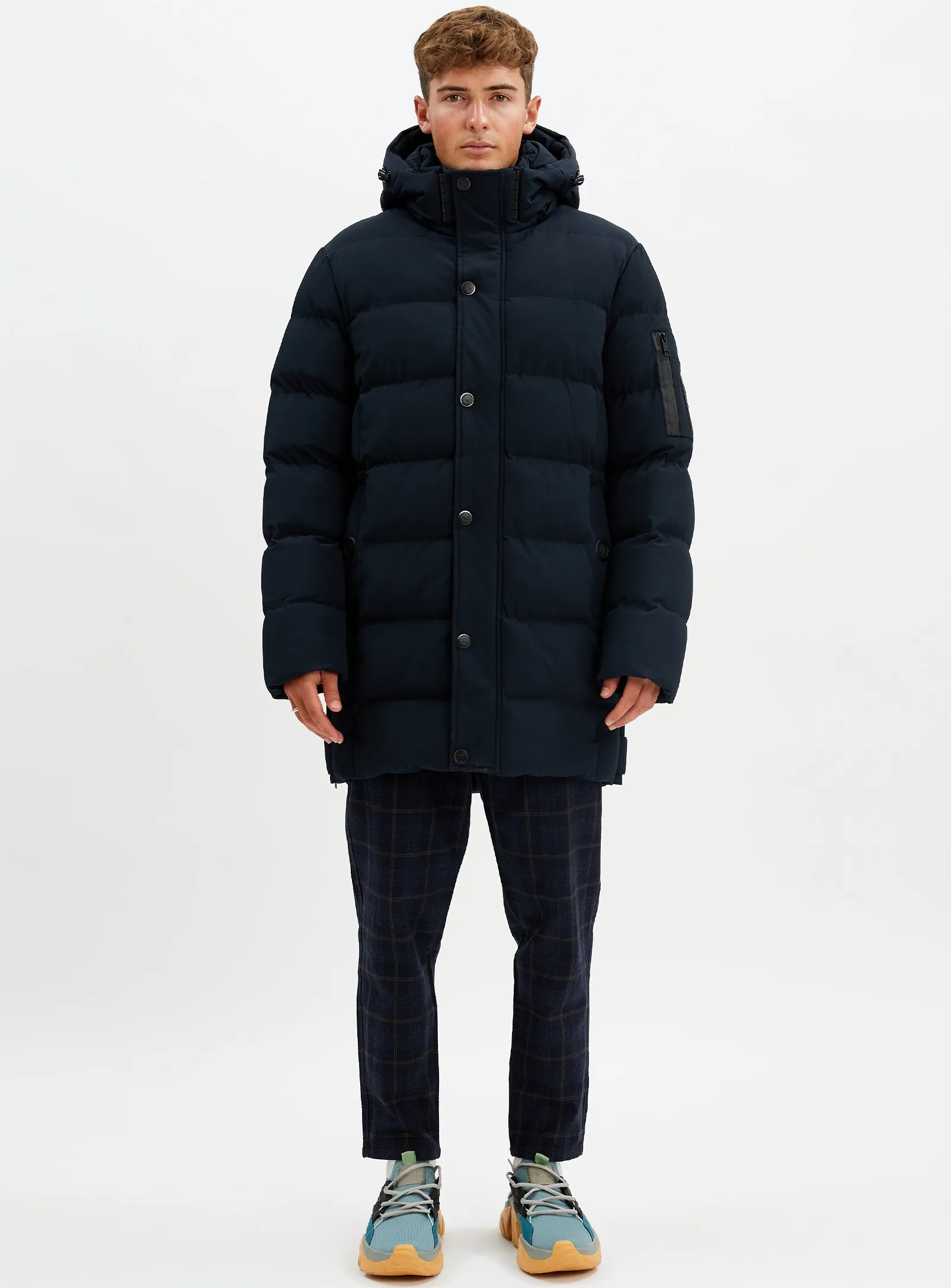 LEVI | Quilted puffer long jacket || LEVI | Manteau polaire longue