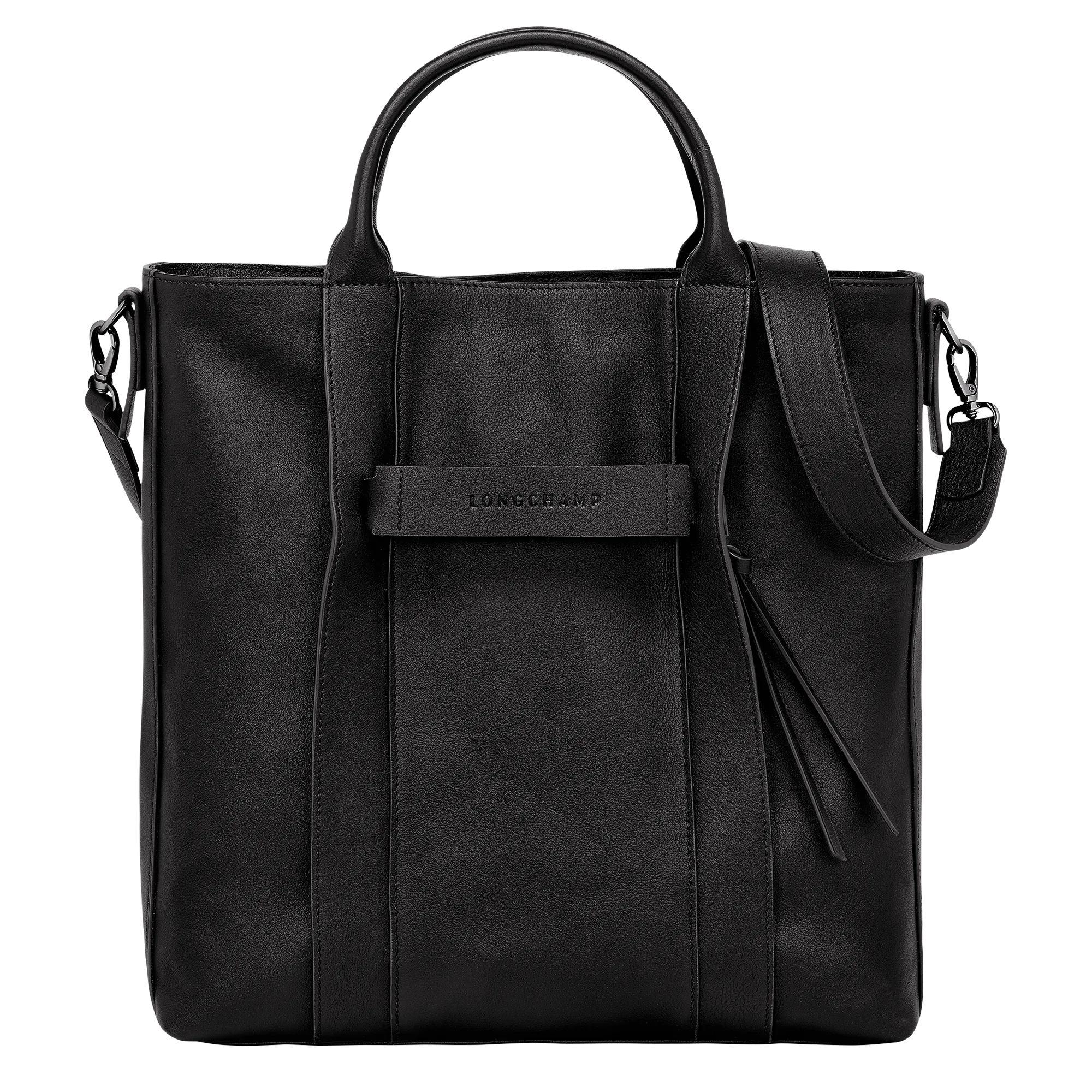 Longchamp 3D L Tote bag Black - Leather