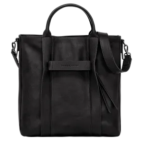 Longchamp 3D L Tote bag Black - Leather