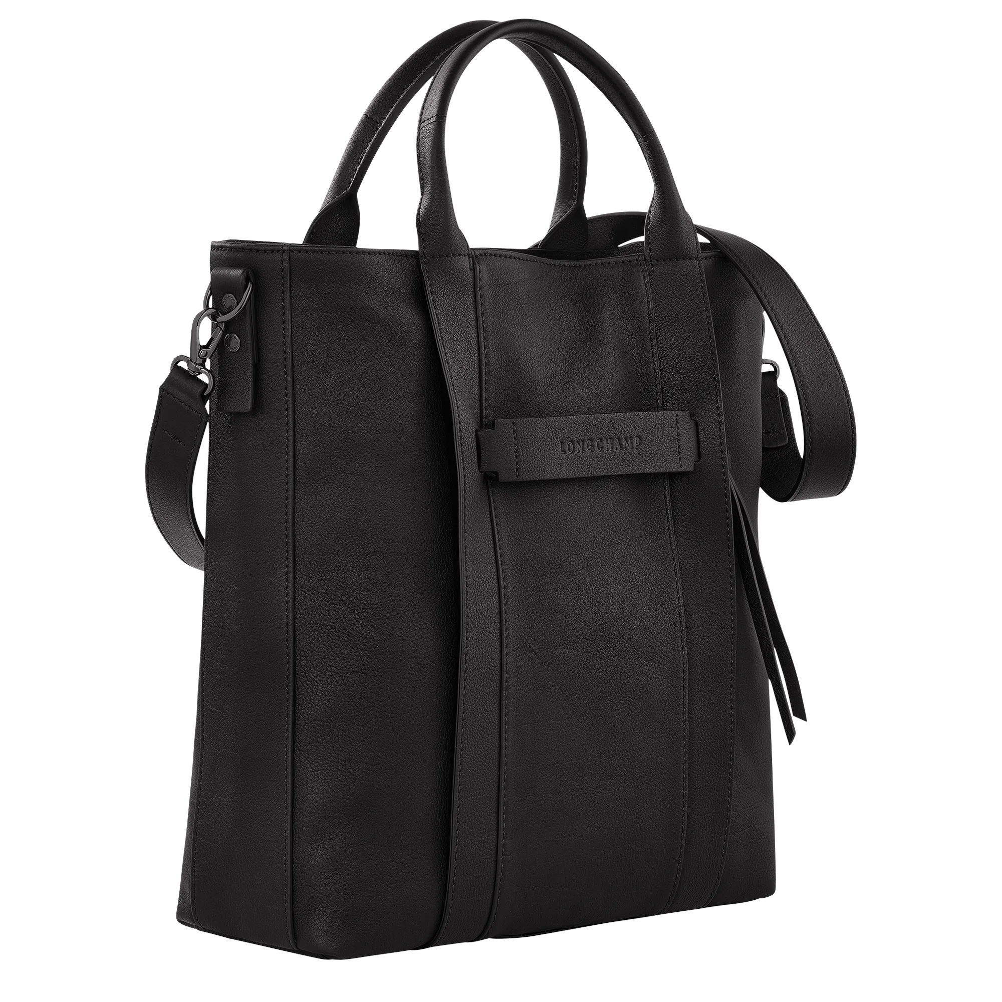 Longchamp 3D L Tote bag Black - Leather