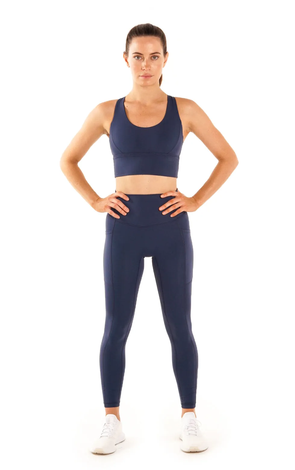 Lunar Legging in Steel Blue