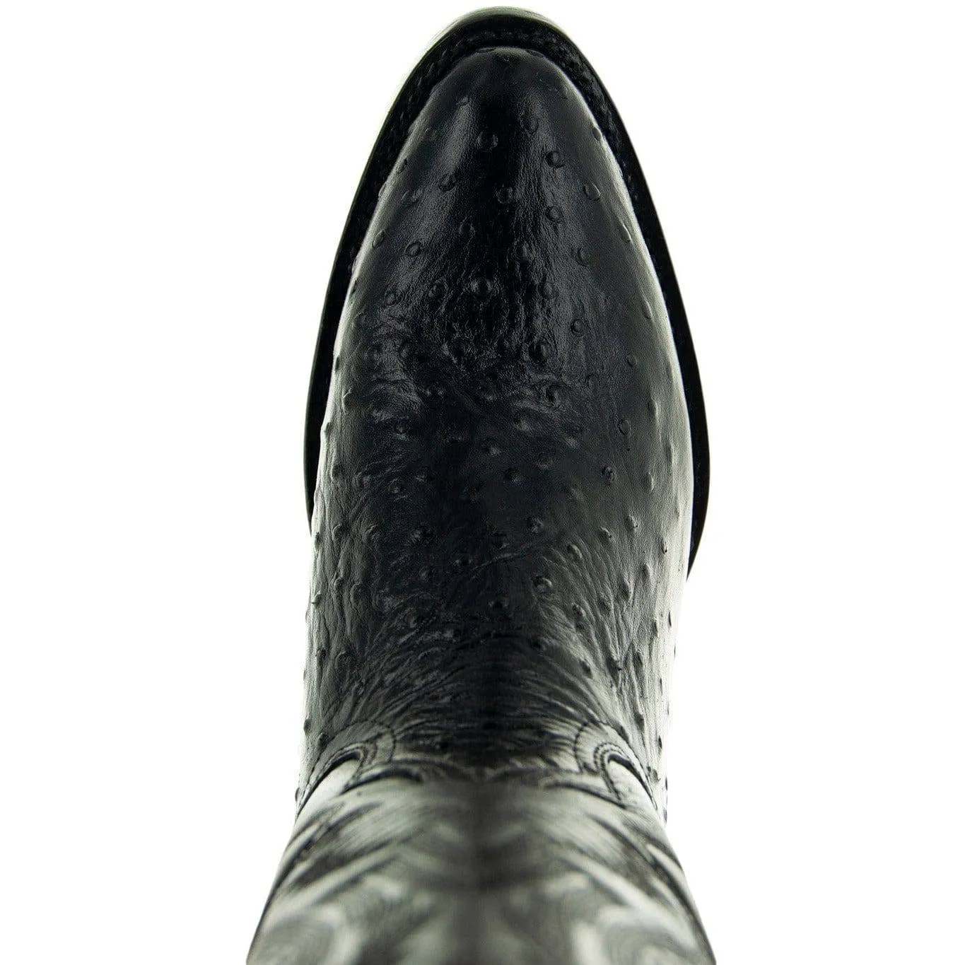 Men's Ostrich Print Cowboy Boots (H7002)