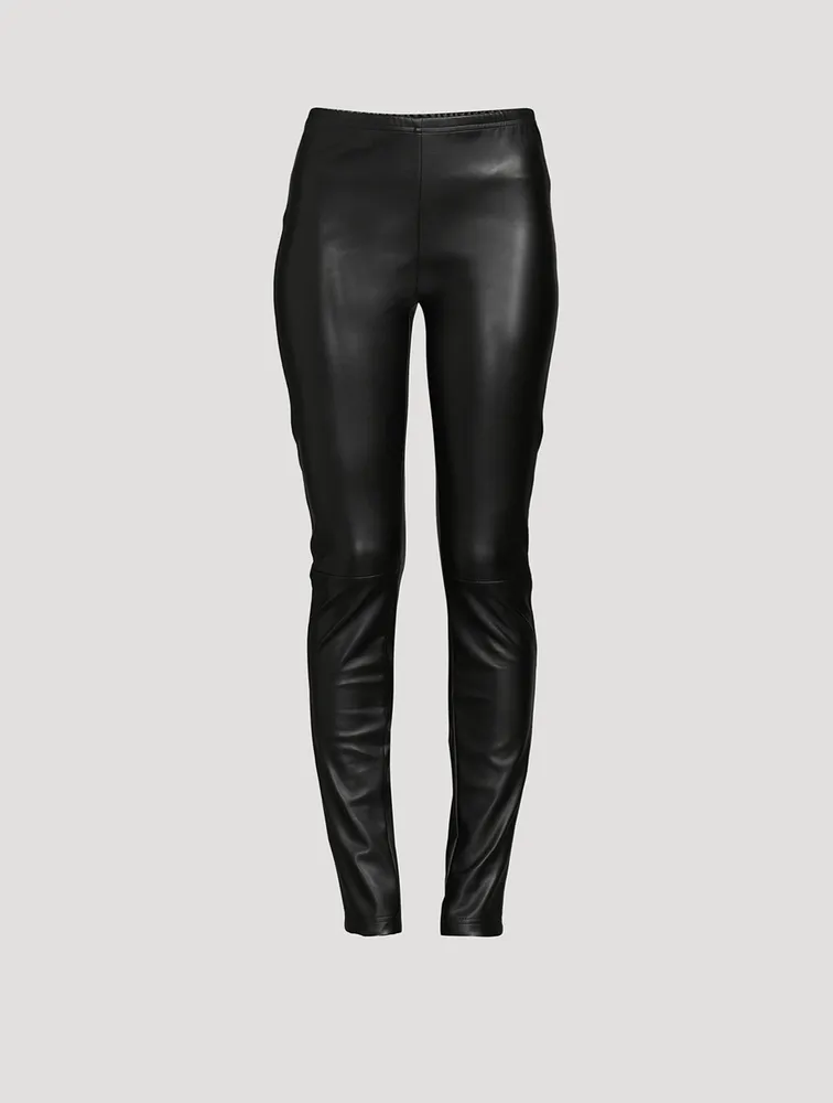 MM6 MAISON MARGIELA Faux Leather Leggings