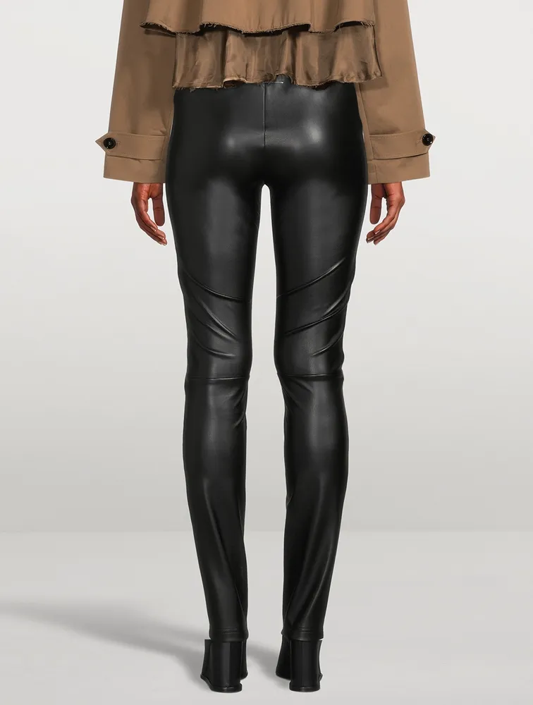 MM6 MAISON MARGIELA Faux Leather Leggings