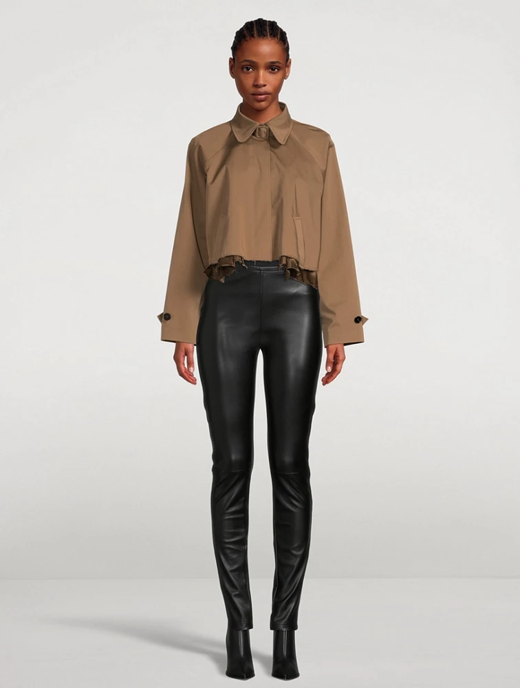 MM6 MAISON MARGIELA Faux Leather Leggings