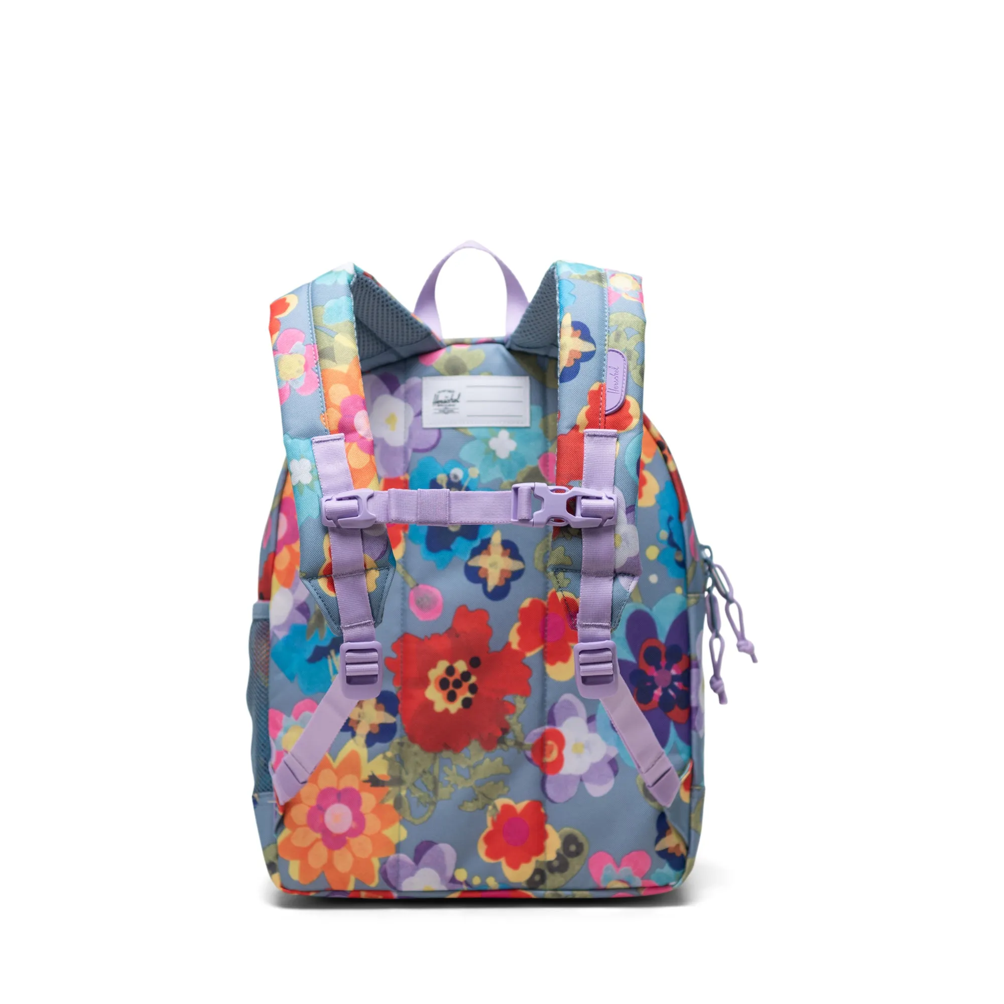 Mochila Herschel Heritage Youth Paper Flowers Faded Denim