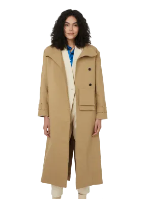 MYBESTFRIENDS  Joyce cotton-blend trench coat - Beige