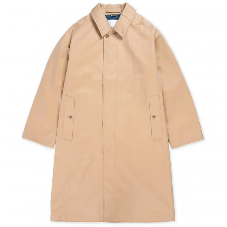 nanamica GORE-TEX Balmacaan Coat (Beige)