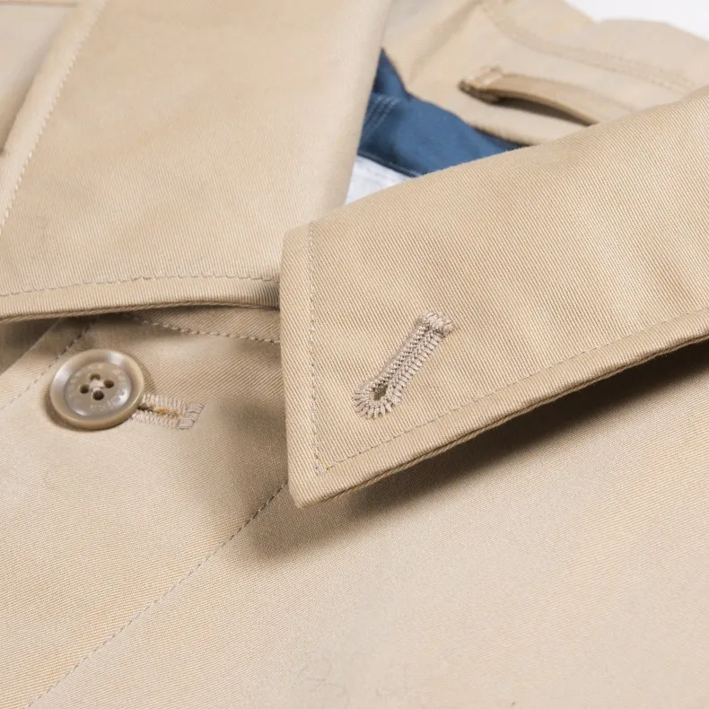 nanamica GORE-TEX Balmacaan Coat (Beige)