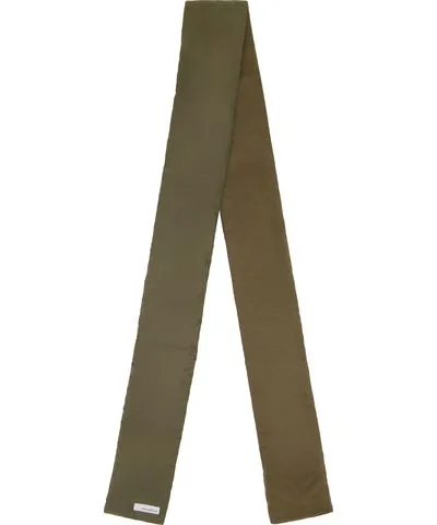 nanamica Khaki Down Muffler Scarf