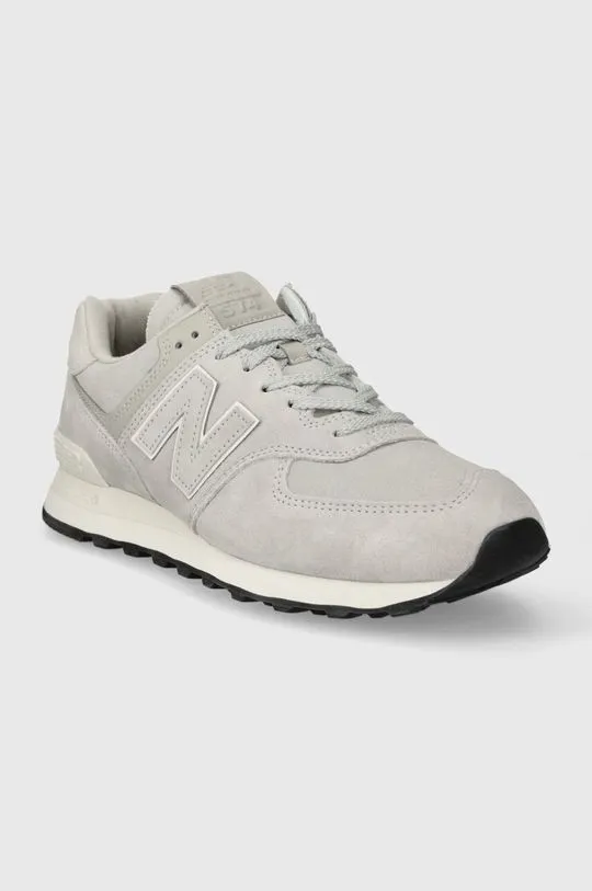 New Balance suede sneakers 574 gray color U574PWG