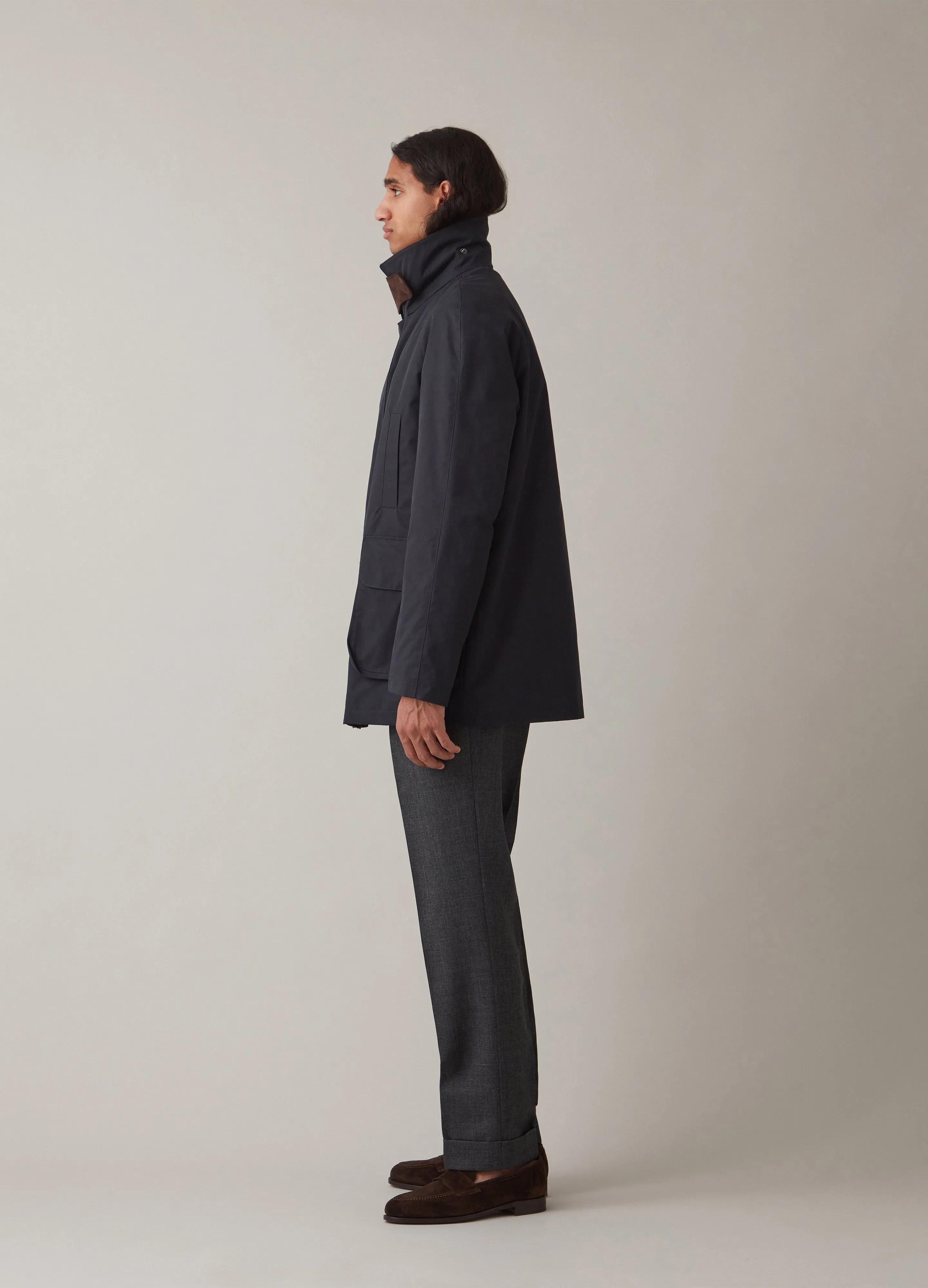 Nils Shooting Jacket - Navy