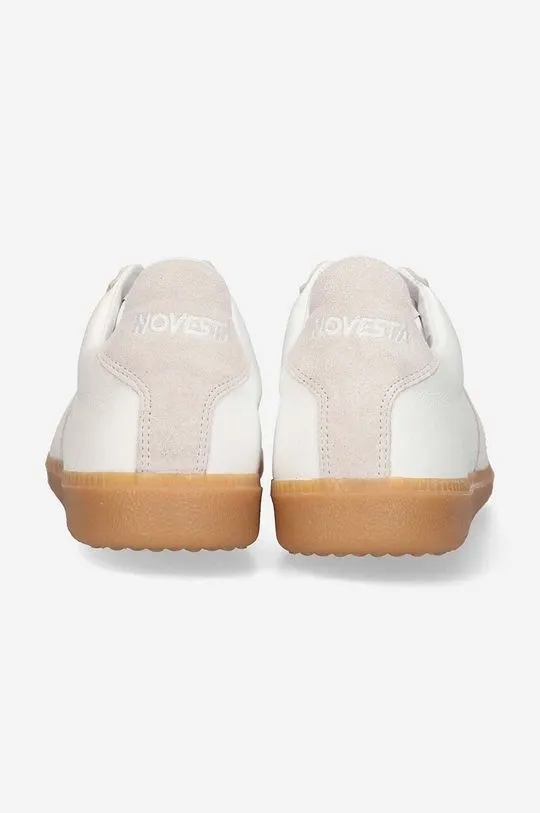 Novesta leather sneakers Gat white color