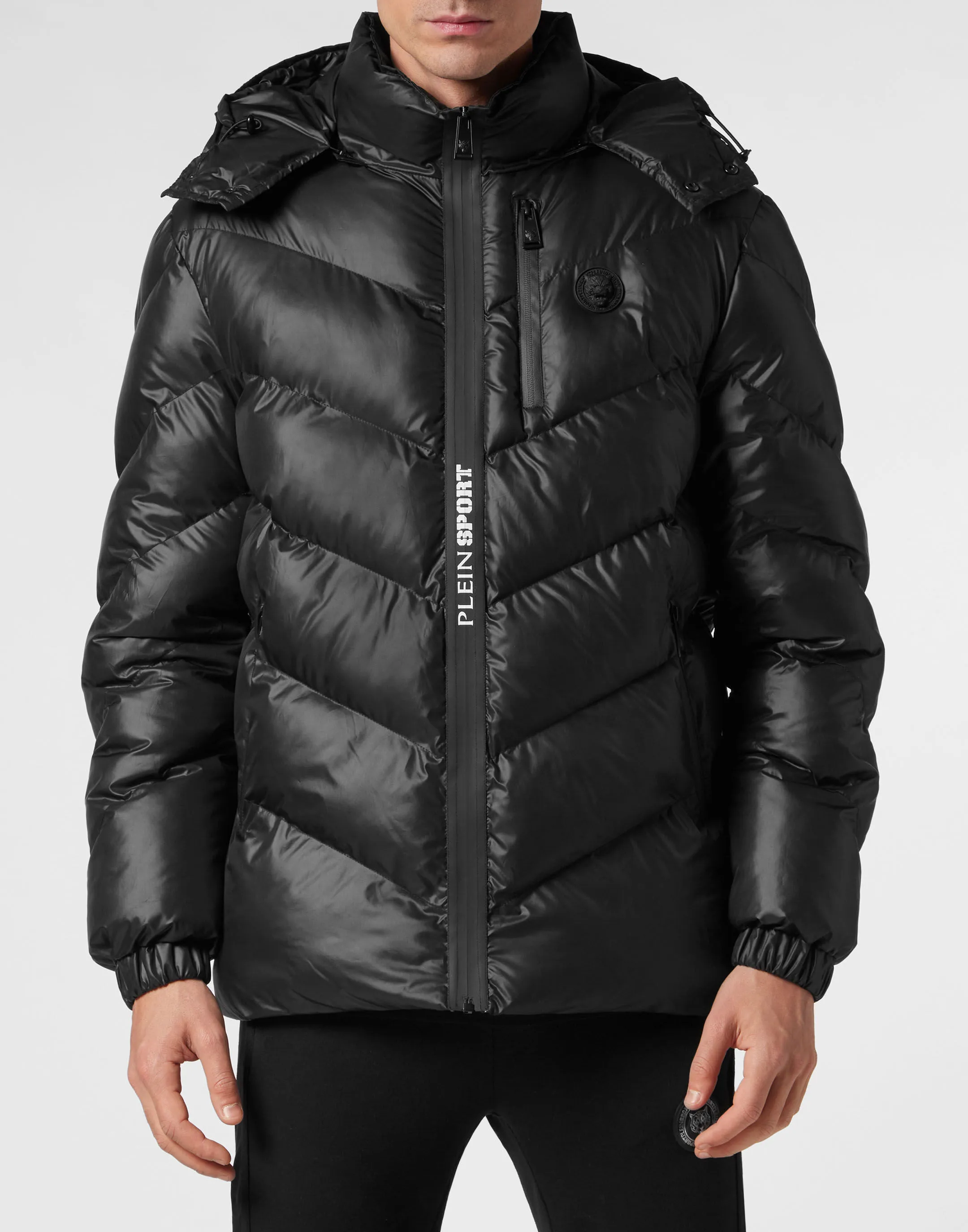 Nylon Puffer Jacket Tiger