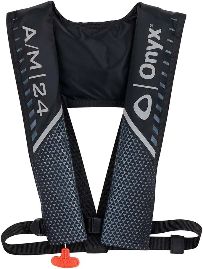 Onyx 24 Automatic-Manual Inflatable PFD Black