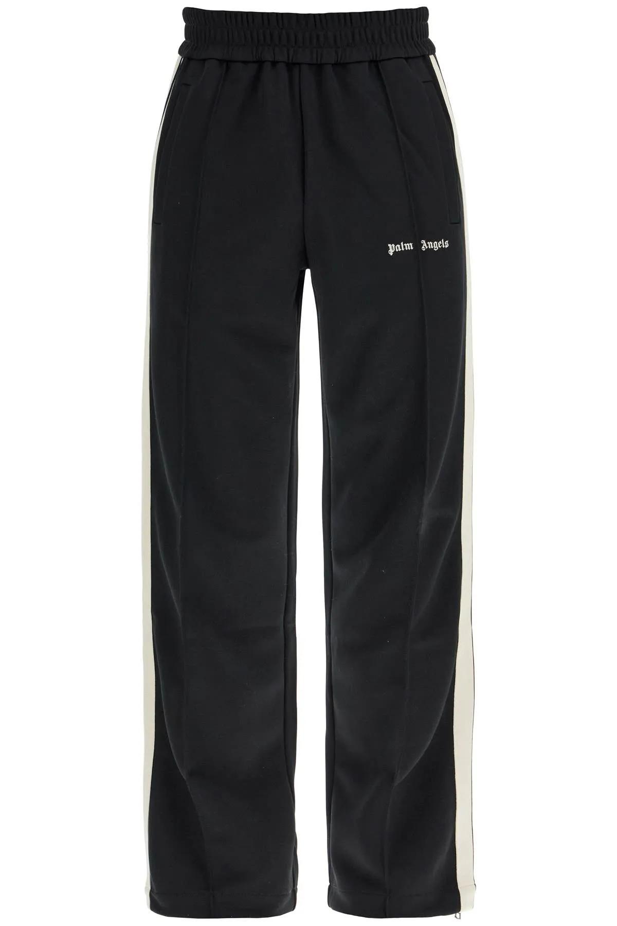 Palm Angels Contrast Band Joggers With Track In   Black