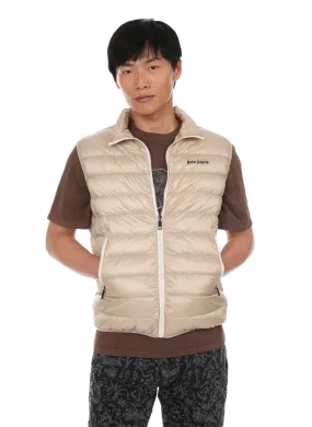 Palm angels  Padded gilet - Beige