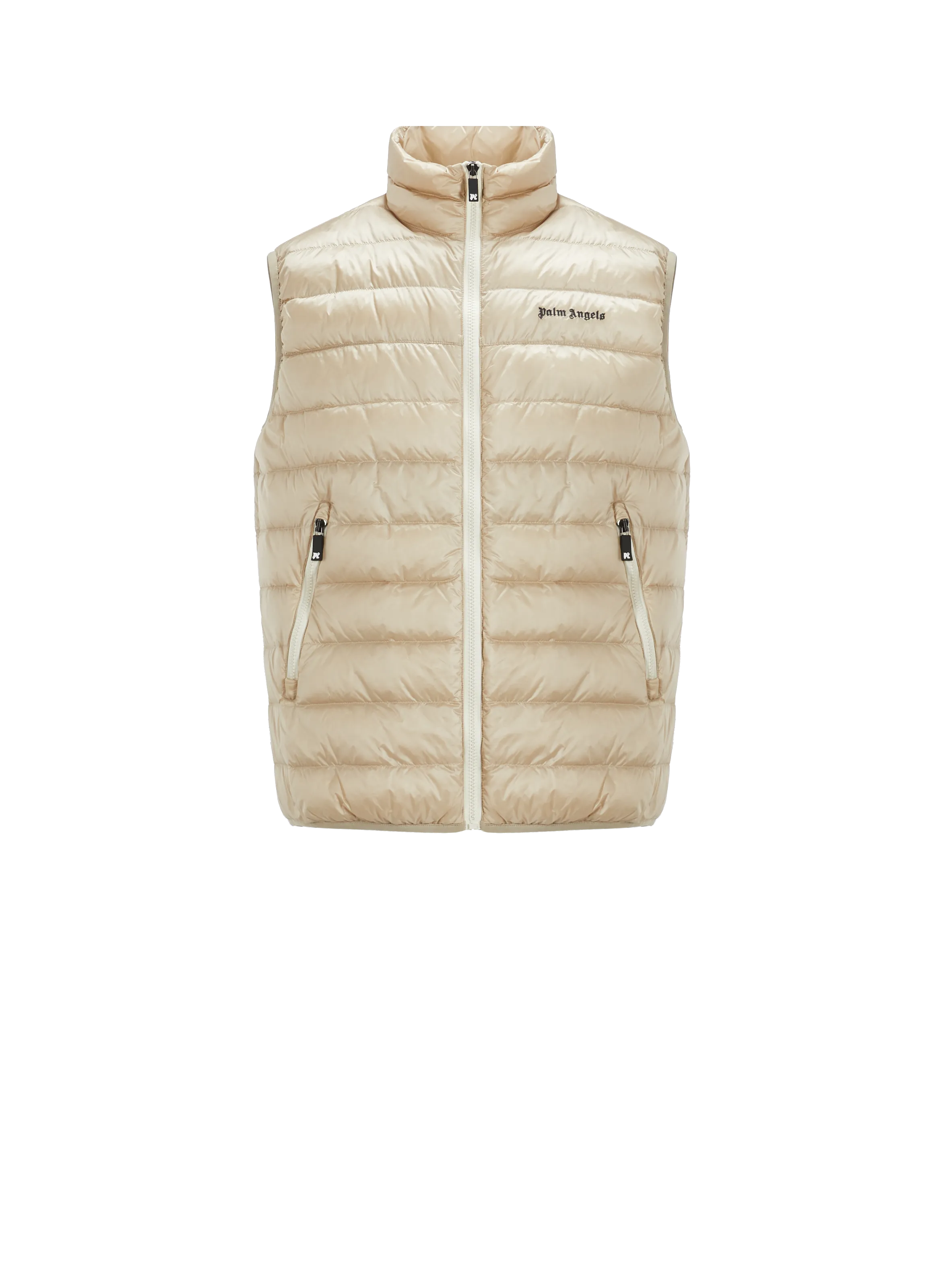 Palm angels  Padded gilet - Beige