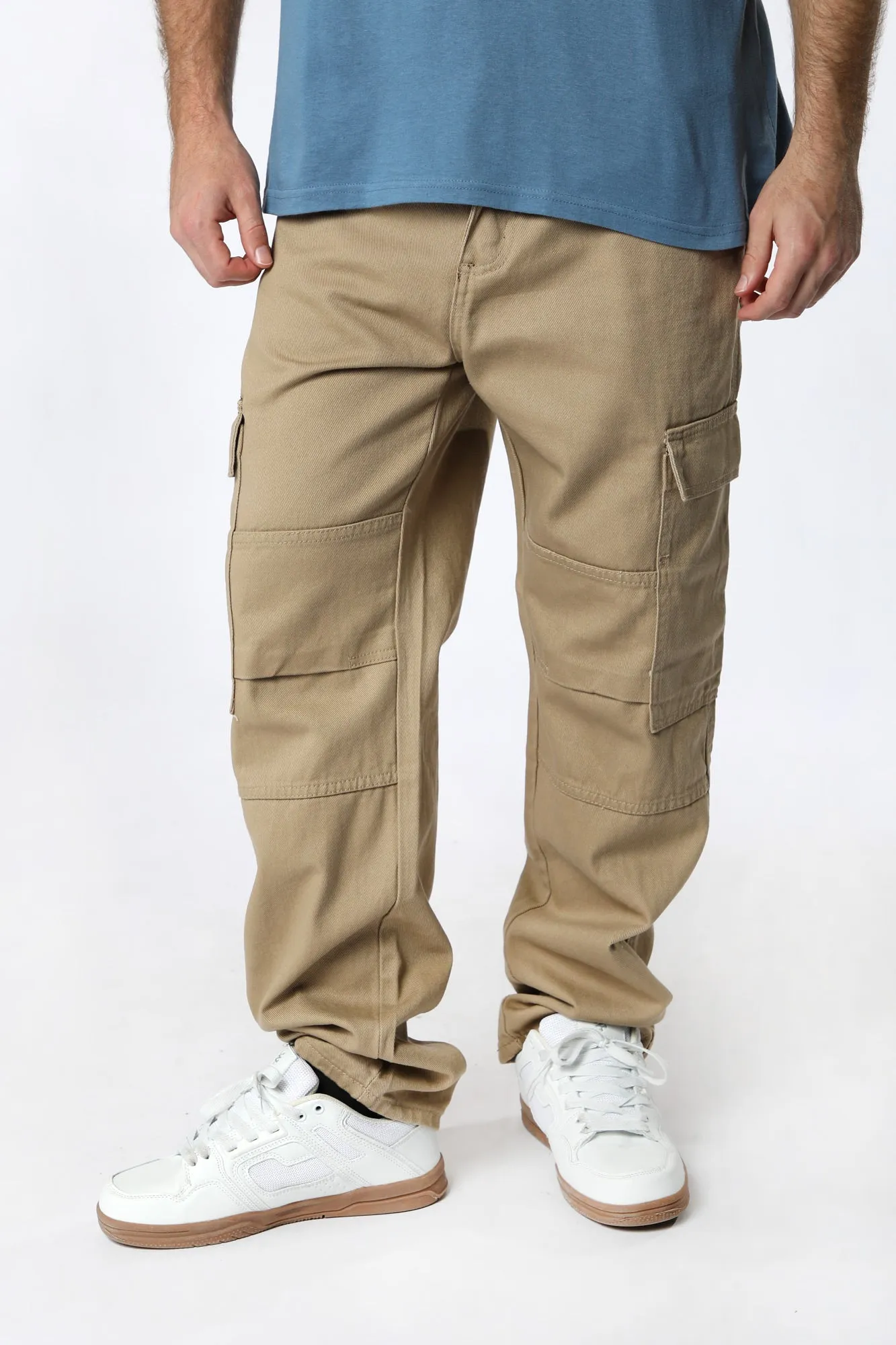 Pantalon Cargo Coupe Ample West49 Homme