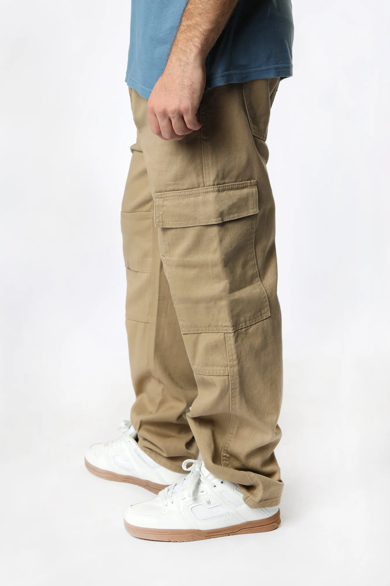 Pantalon Cargo Coupe Ample West49 Homme