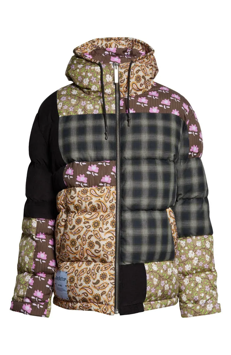 Patchwork Hooded Puffer Jacket | The Puffer Jacket