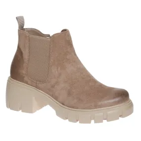 Pierre Dumas Women's Camden-1 Suede Bootie - Taupe 89606-434